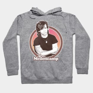 John J. Mellencamp // Retro Fan Art Design Hoodie